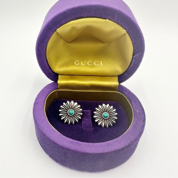 Gucci Jewelry - NEW Gucci Flower Sterling Sliver Earrings